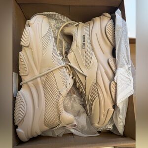 New Bone Possession, Steve Madden sneakers.